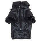 Winter Leather Dog Jacket - Stylish Clothes