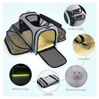 Airline Approved Expandable & Foldable Pet Travel Bag
