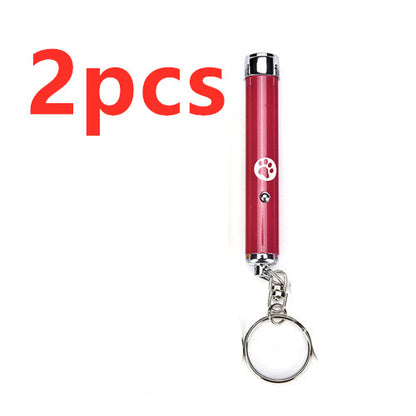 LED Laser Pen Cat Toy With Bright Animation