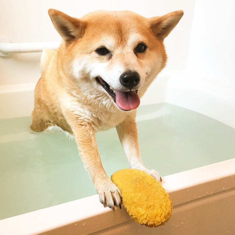 Squeaky Shrimp Dog Toy