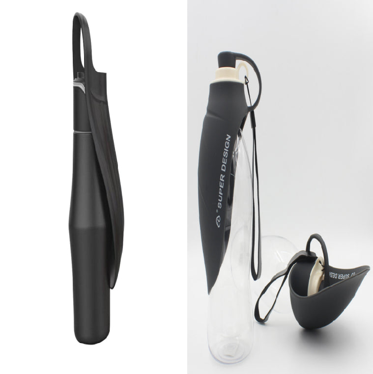 Soft Silicone Portable Dog Water Bottle