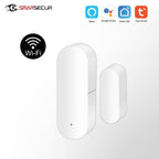 Tuya Smart WiFi Door & Window Sensor – Remote Alert, Voice Control