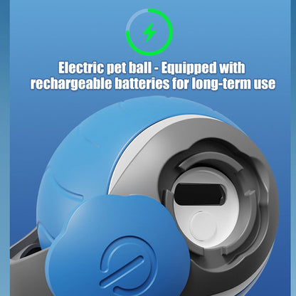 Speedy Cat Toy Ball with Tail Interactive USB Rechargeable