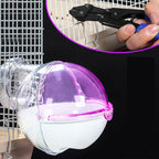 Hamster cage external wc