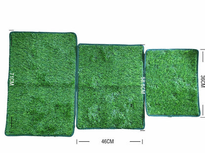 Artificial Grass Dog Toilet Mat Pet Training Lawn Mat Washable Reusable Cat And Dog Toilet Training Mat Dog Peeing Lawn