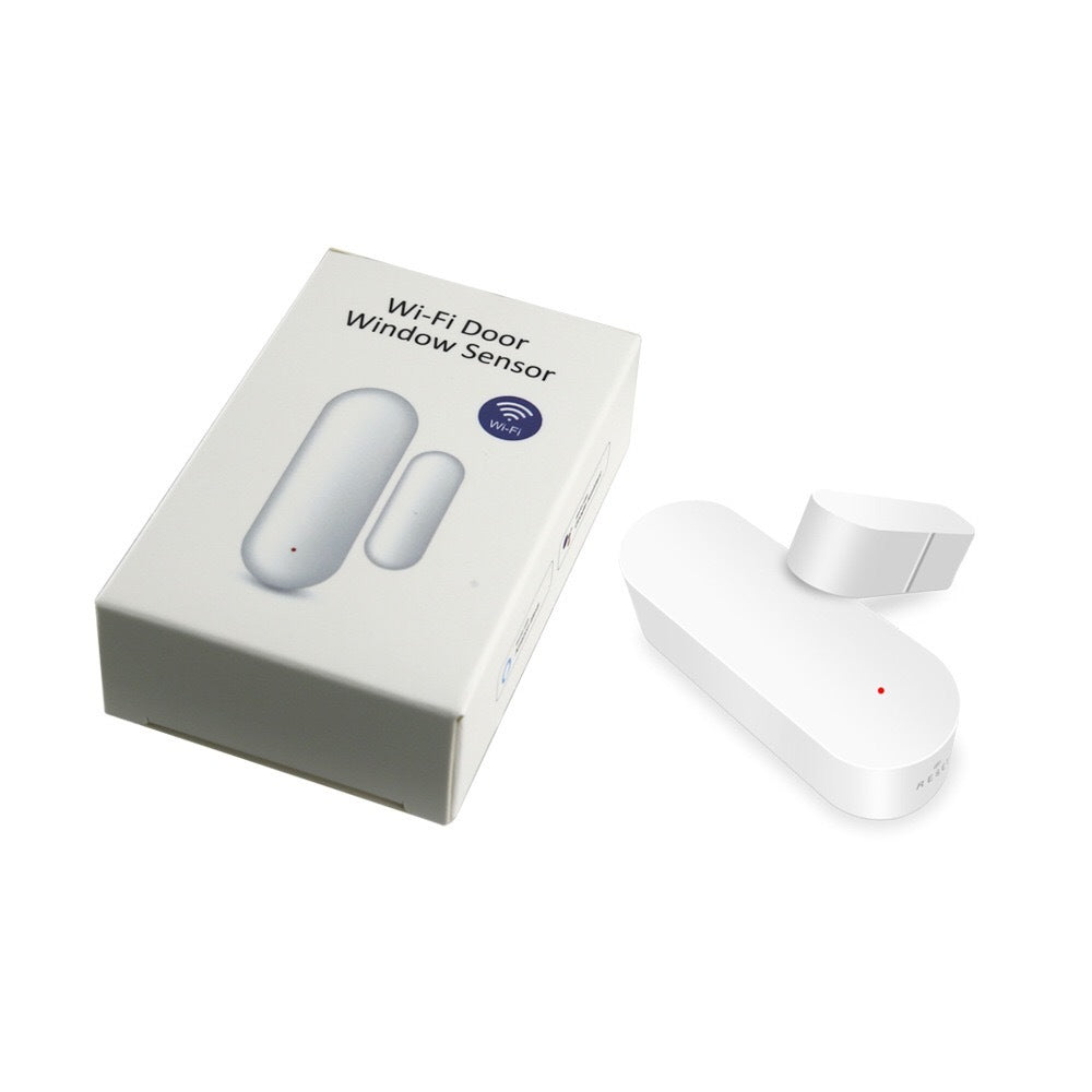 Tuya Smart WiFi Door & Window Sensor – Remote Alert, Voice Control