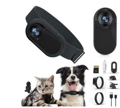 ToyTigris Haustierhalsband-Kamera für Katzen und Hunde