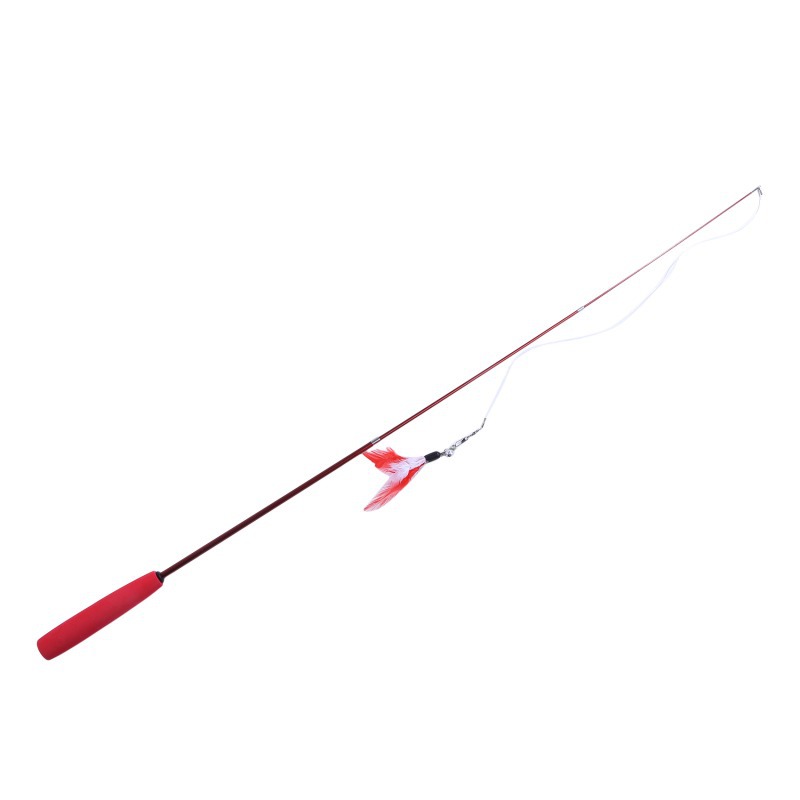 ToyTigris 3-Section Carbon Fibre Cat Teaser Wand