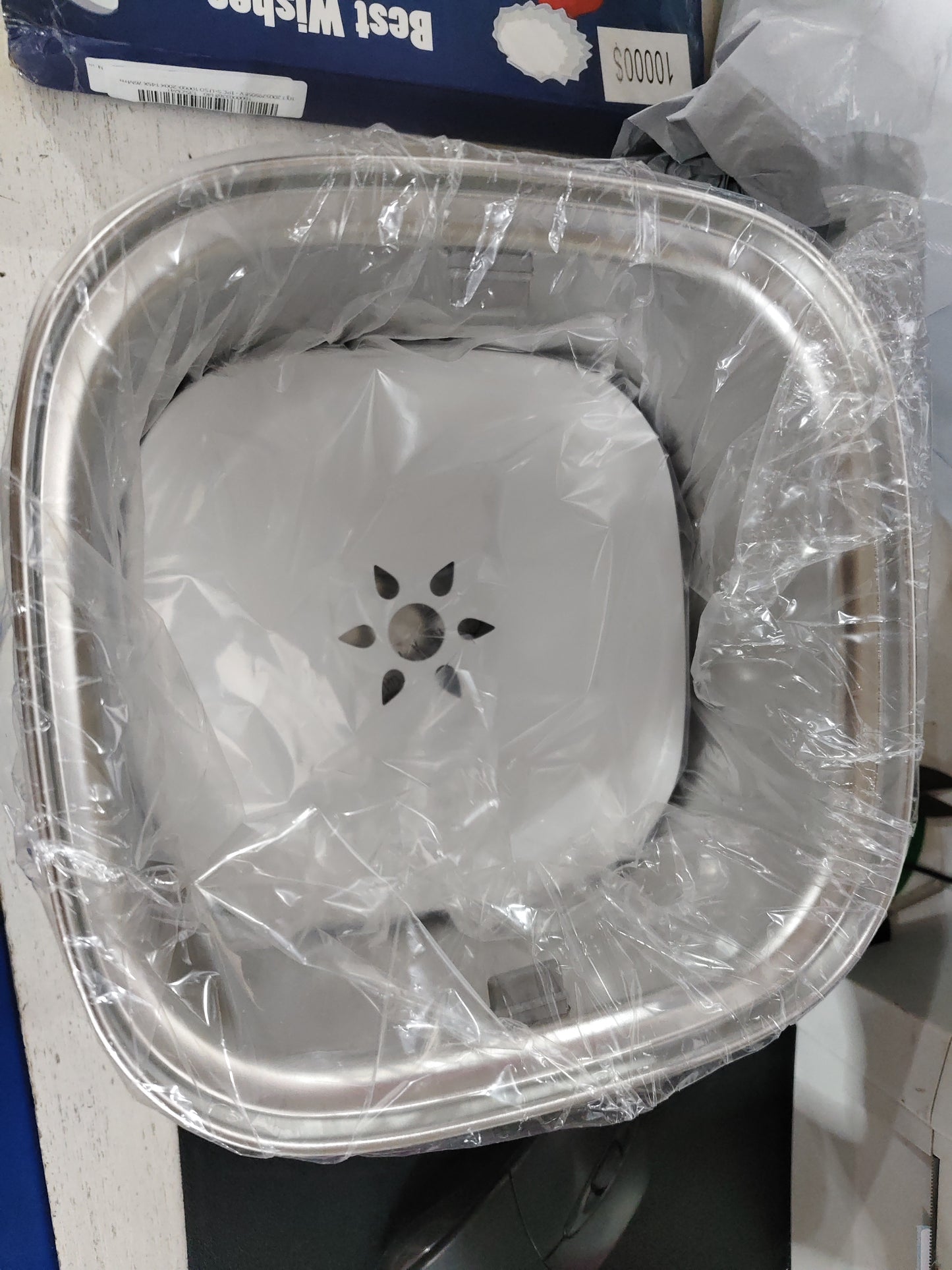 Large Capacity Stainless Steel Pet Water Bowl