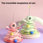 4 Level Educational Cat Tower Toy