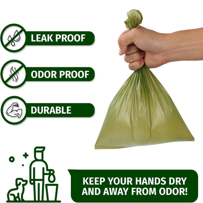 Extra Thick Leak-Proof Dog Waste Bags