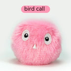 Pet Gravity Plush Calling Ball Cat Toy Interactive Soft Play Ball