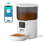 Automatic Pet Feeder with WiFi & USB Options