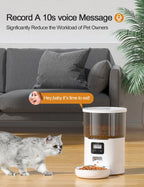 Automatic Pet Feeder with WiFi & USB Options