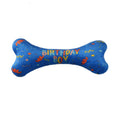 ToyTigris Dog Birthday Scarf and Toy Bone Set