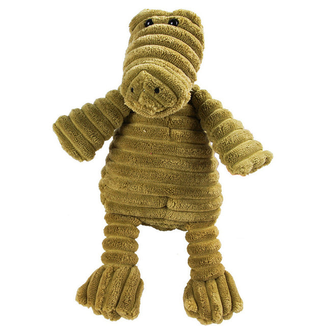 Teeth Cleaning Animal Plush Dog Toy