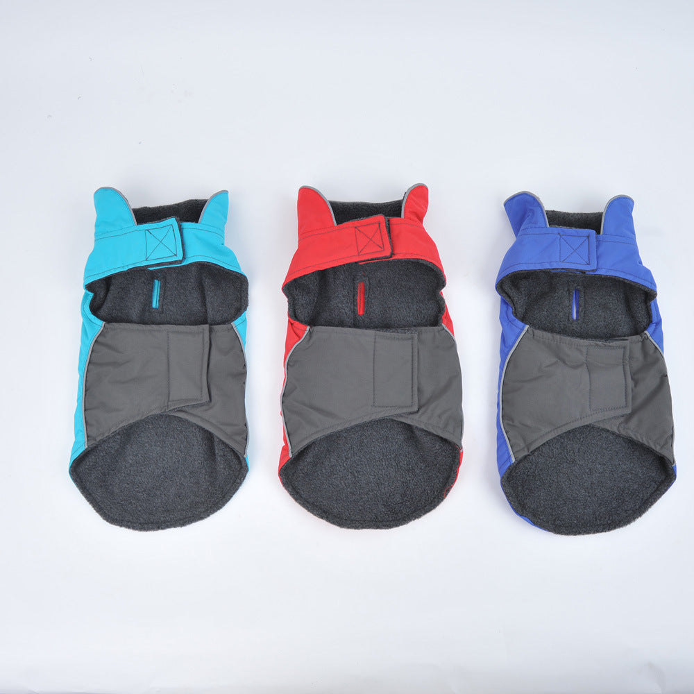 Waterproof Dog Vest Jacket – Autumn & Winter Pet Clothes