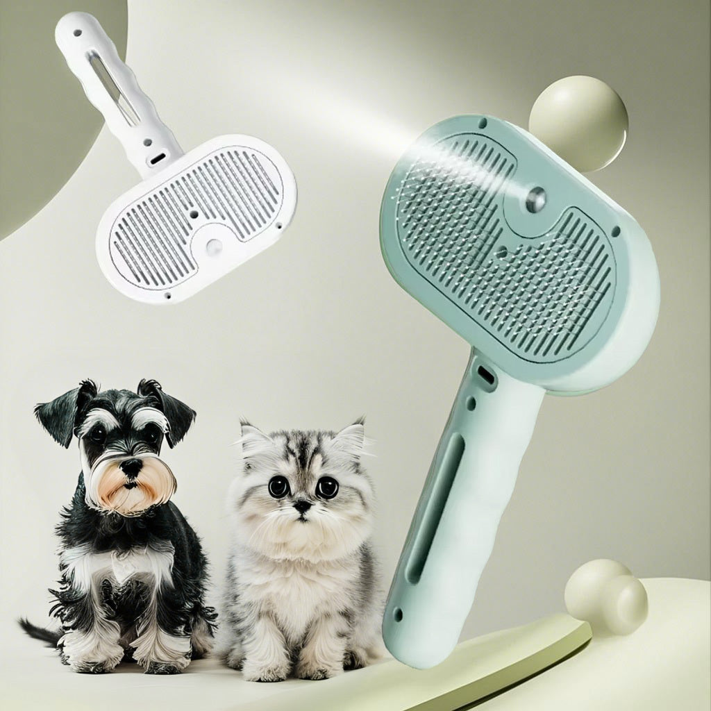 Water Spray Pet Hair Comb