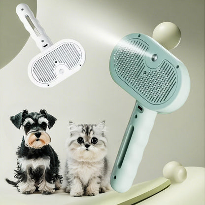 Water Spray Pet Hair Comb