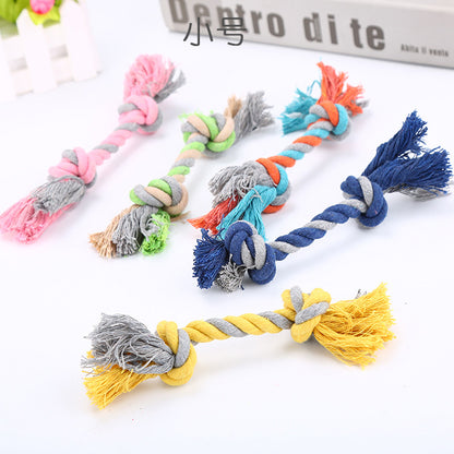 Bite-resistant cotton rope dog toy