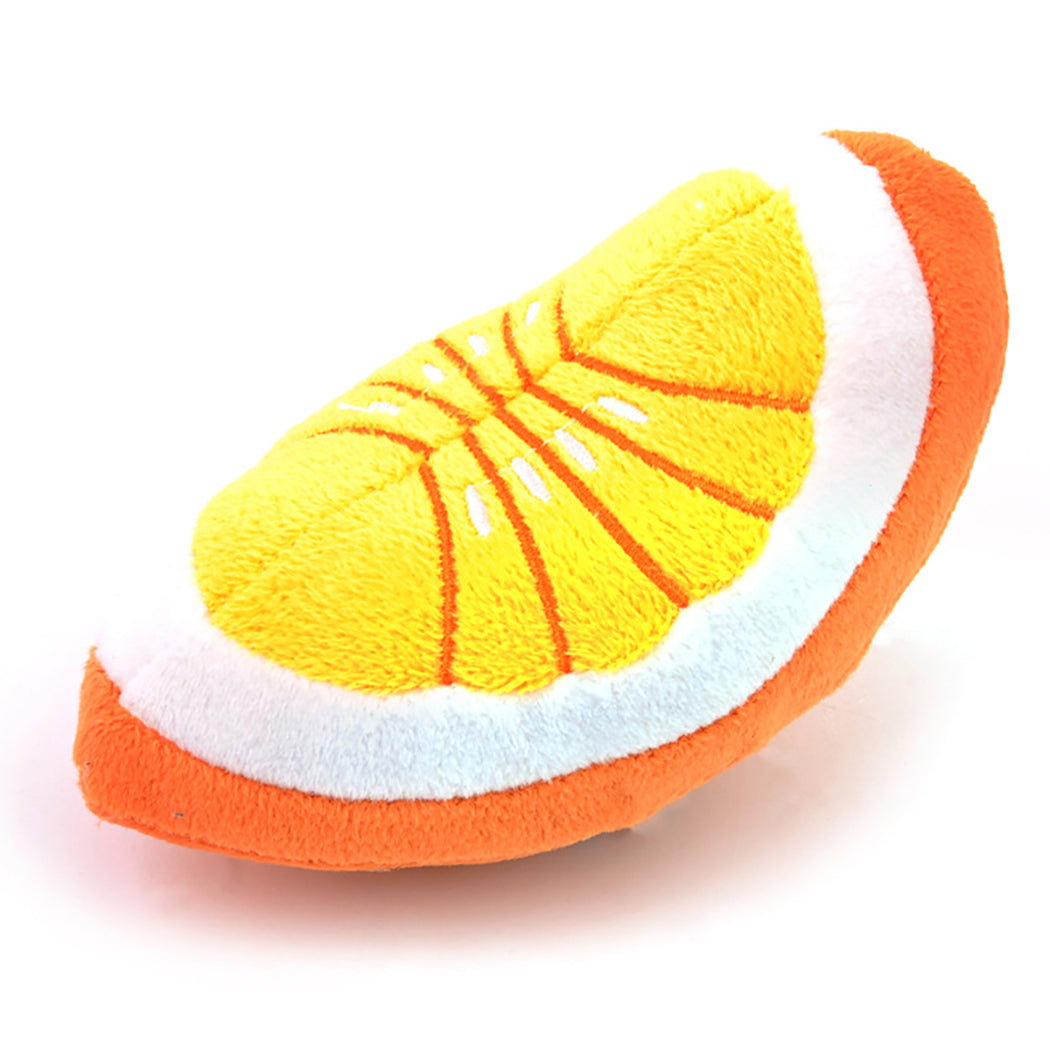 Gooddog Plush Fruit Dog Toy