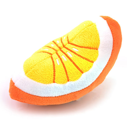Gooddog Plush Fruit Dog Toy