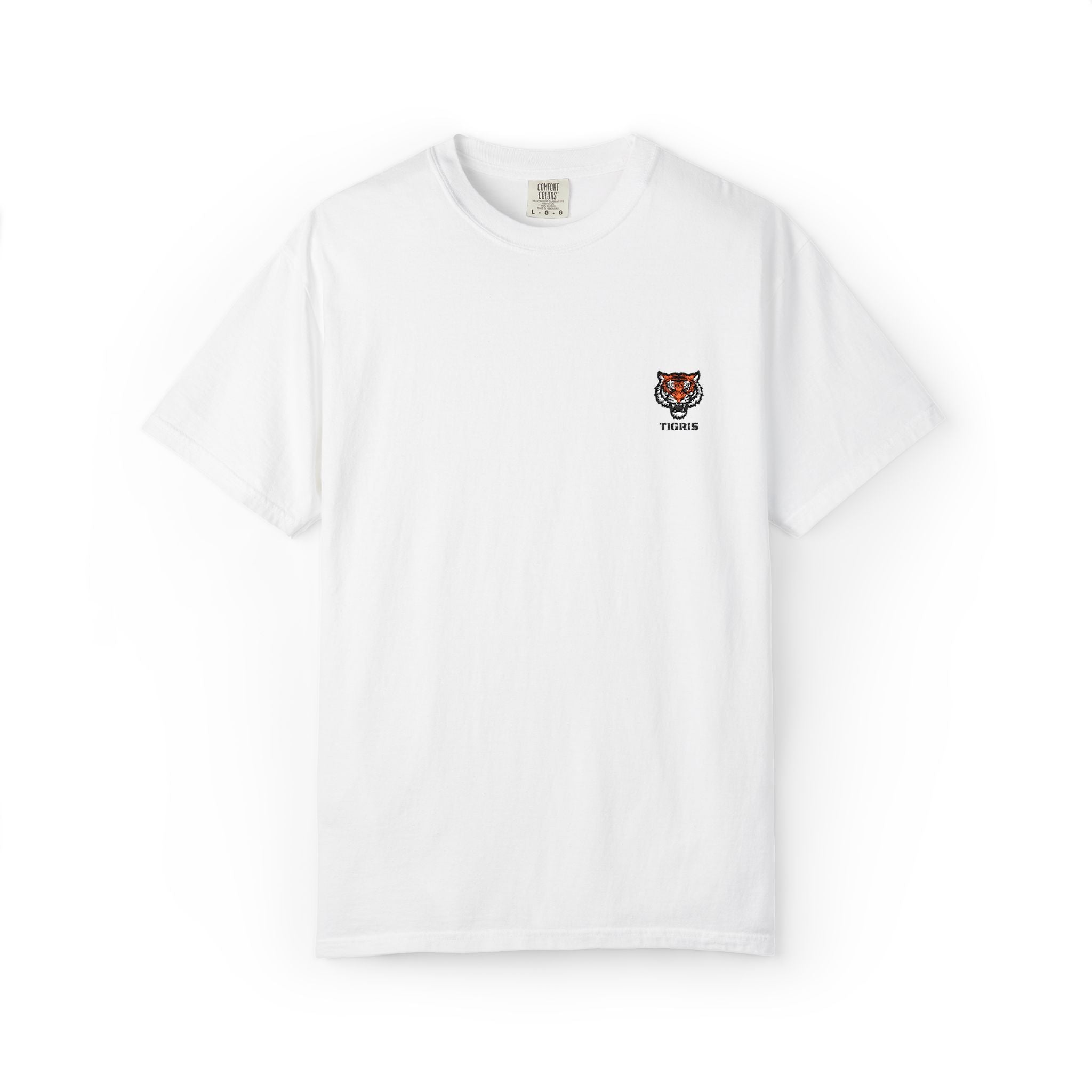 Tigris Garment-Dyed T-Shirt Vintage Style Tee