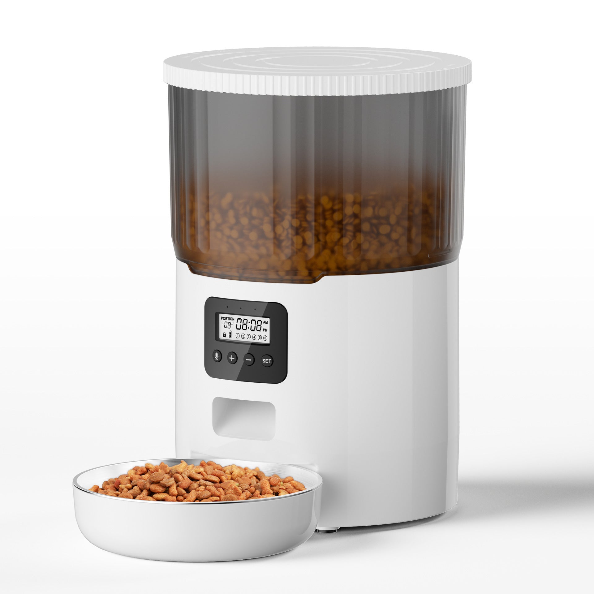 Automatic Pet Feeder with WiFi & USB Options