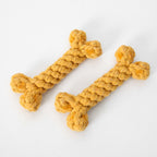 Durable Cotton Bone Toy – Bite-Resistant Chew & Play