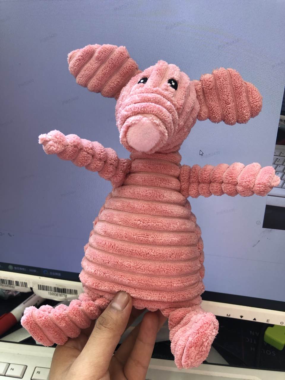 Teeth Cleaning Animal Plush Dog Toy