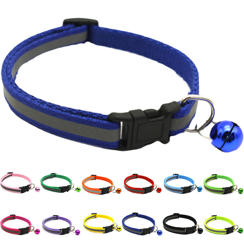Reflective Cat Collar with Bell