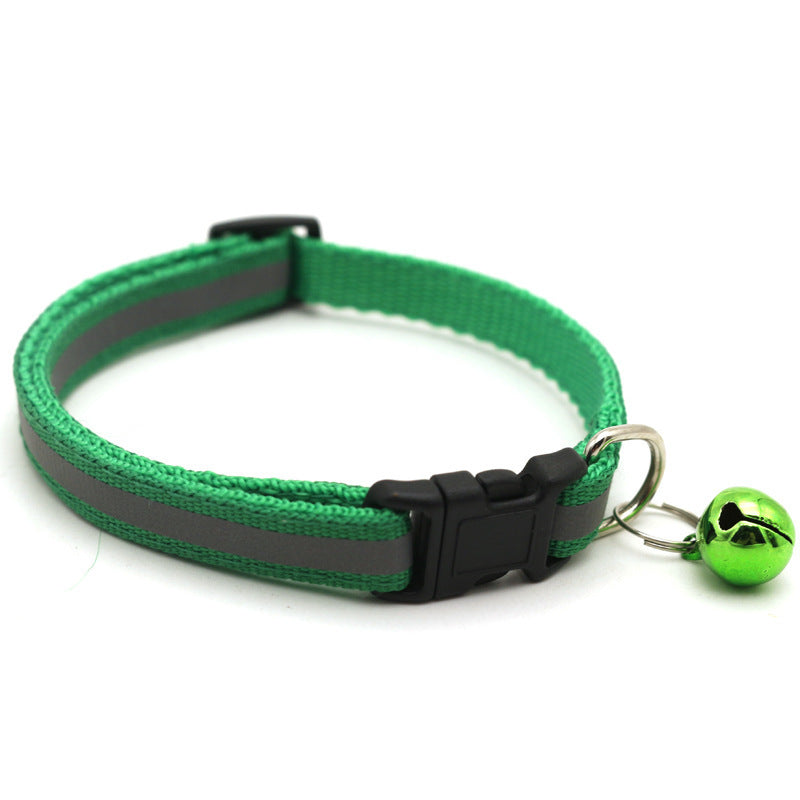 Reflective Cat Collar with Bell