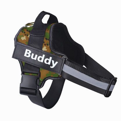 Personalized No-Pull Dog Harness – Reflective, Breathable & Adjustable