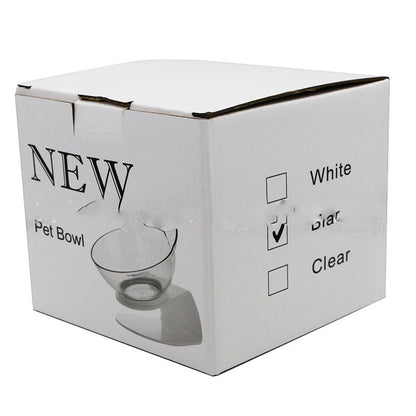 Non-Slip Elevated Double Cat Bowl with Stand Food & Water Feeder