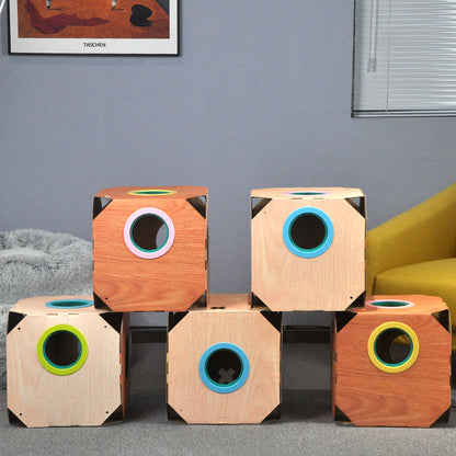 ToyTigris DIY Multipurpose Cat Hiding Box