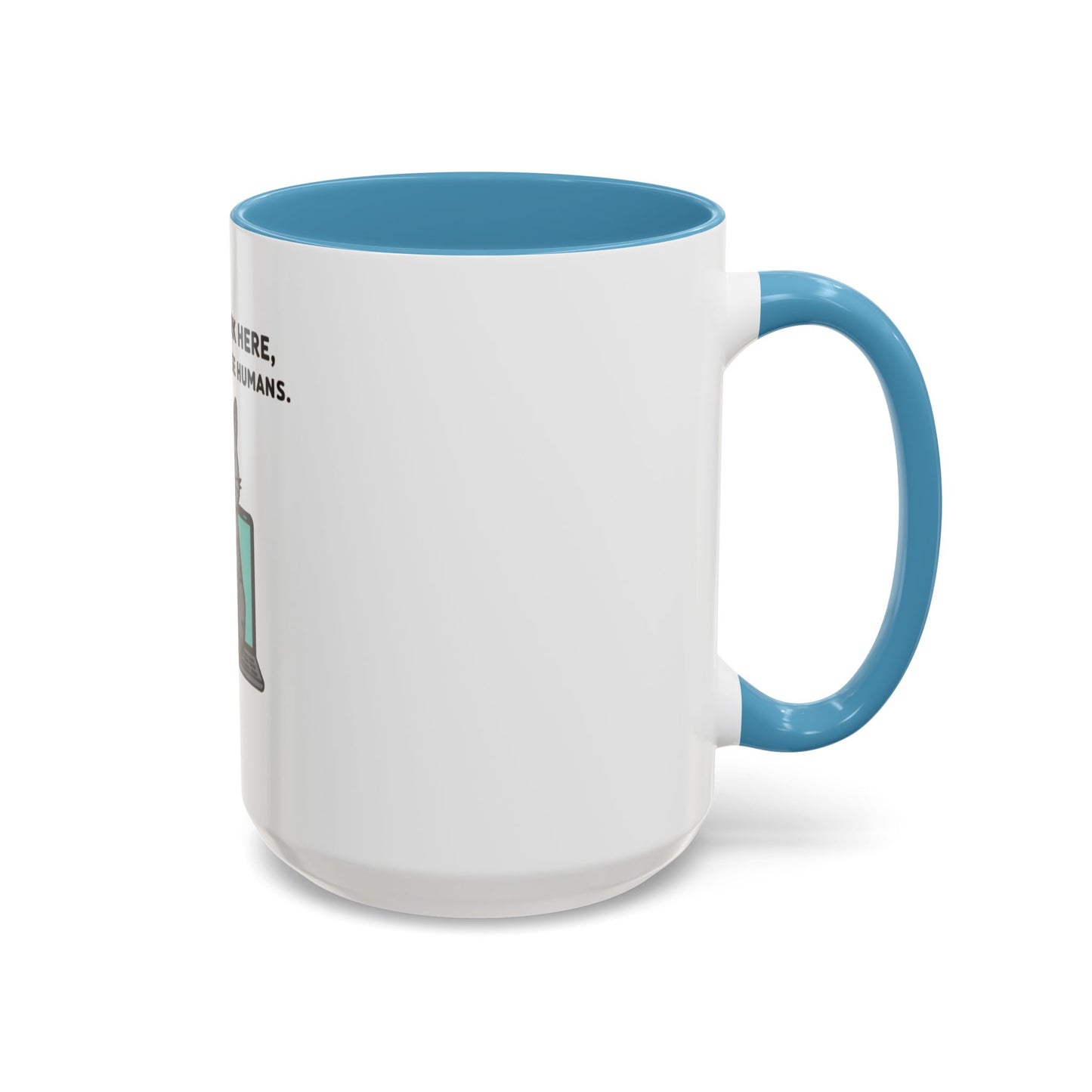 Funny Cat Coffee Mug - 'I Don't Work Here, I Just Supervise Humans' - Perfect for Cat Lovers, Office Gifts, Humor Gifts, Birthday, [...]