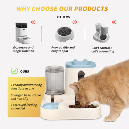 Fully Automatic 2in1 Cat Food Dispenser