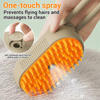 ToyTigris Steamy Groom Brush 3 In 1