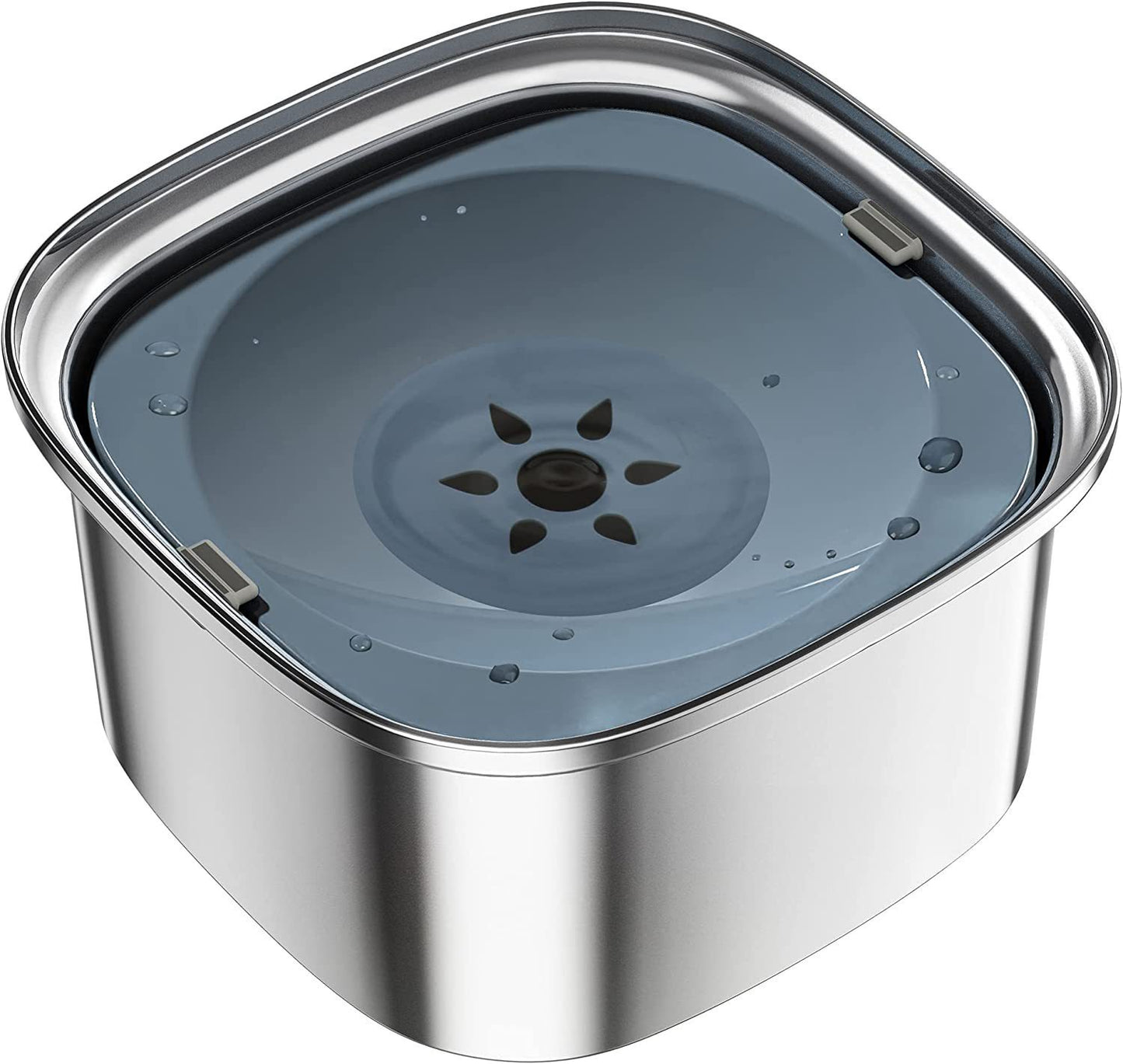 Large Capacity Stainless Steel Pet Water Bowl