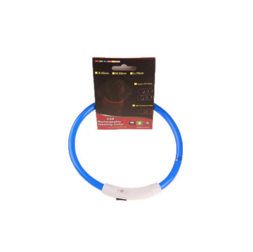 USB wiederaufladbares LED-Hundehalsband