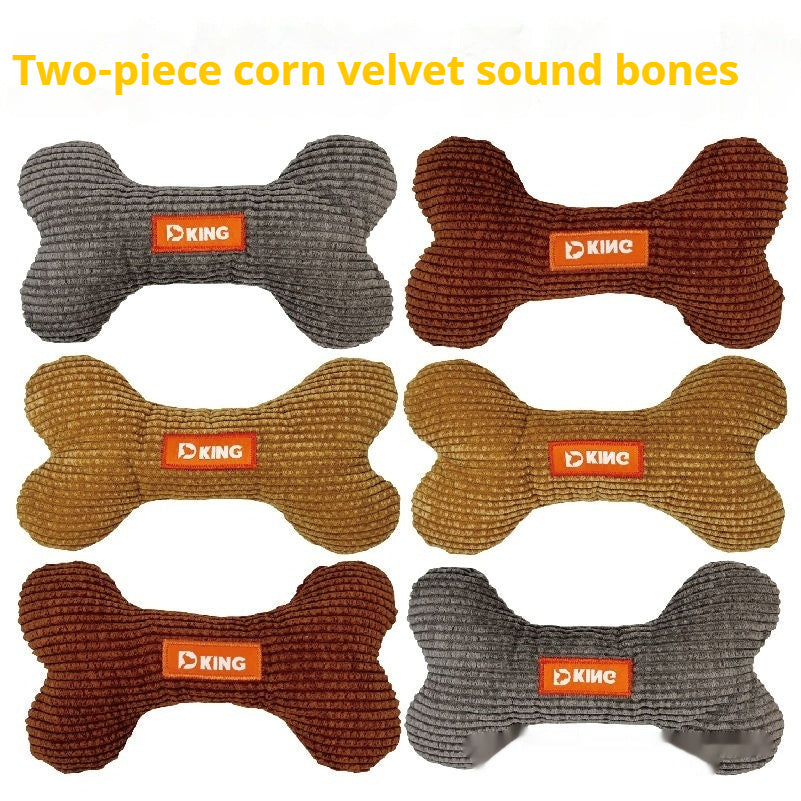 ToyTigris King Bone Dog Chew Toy