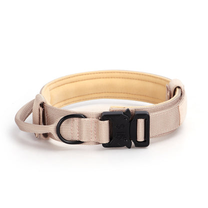Tactical Dog Collar – Adjustable Military Nylon with Metal Buckle