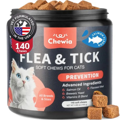 Salmon Flavor Supplements For Cats All Breeds & Ages