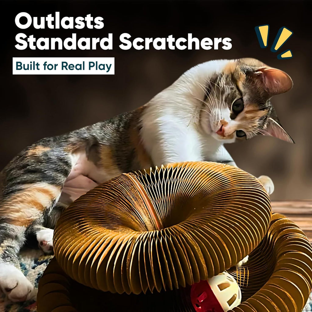 ToyTigris Kitty Kurlz Cat Scratcher