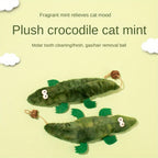 Plush Alligator Catnip Kick Toy