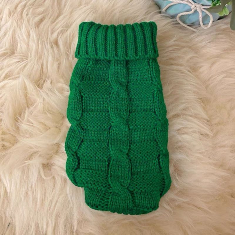 Autumn and Winter Knitted Cat Sweater