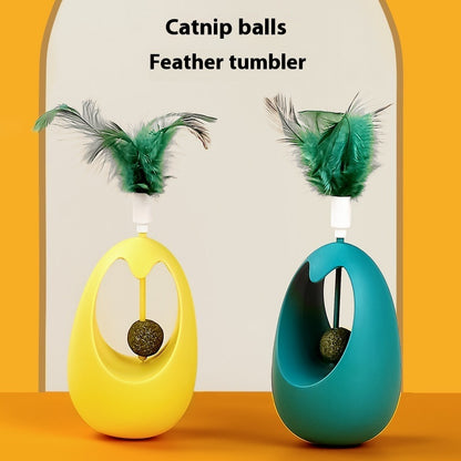 ToyTigris Catnip Ball Tumbler Toy