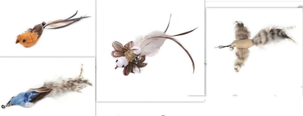 ToyTigris Handsfree Cat Teaser Stick