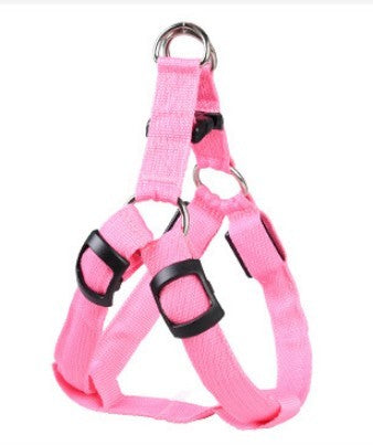 LED Luminous Dog Chest Strap Harness