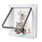 4-Way Lockable Flap Pet Door